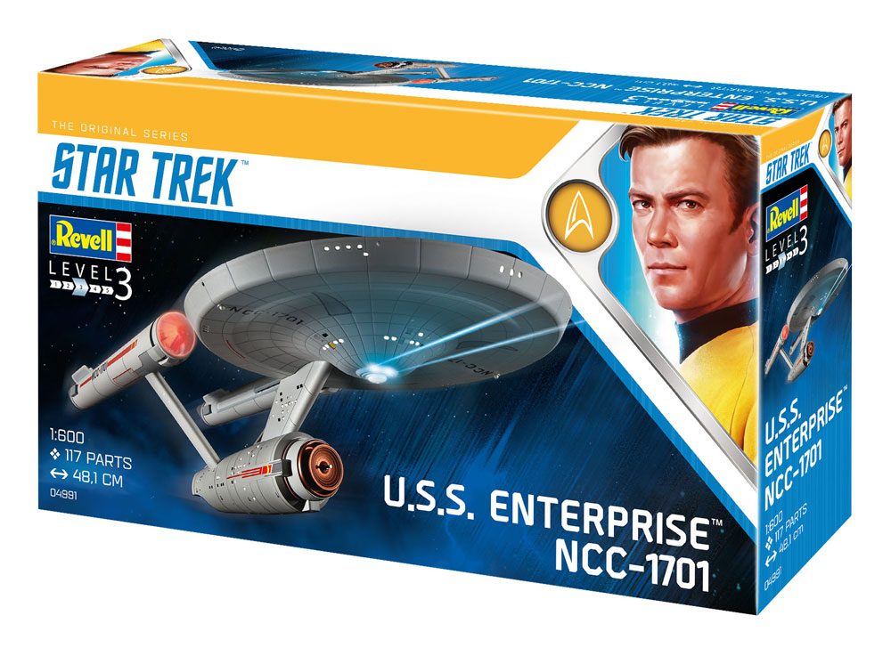 Star Trek TOS Model Kit 1/600 U.S.S. Enterprise NCC-1701 48 Cm - Amuzzi