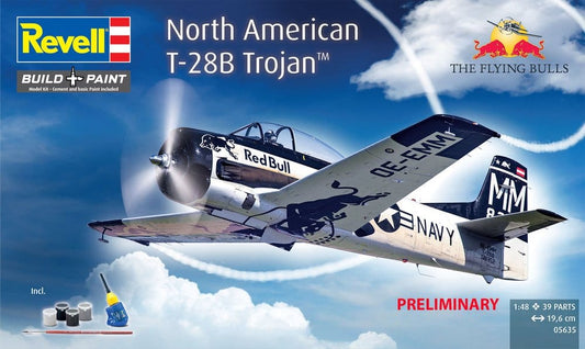 Flying Bulls Revell Gift Set T-28B Trojan 4009803056357