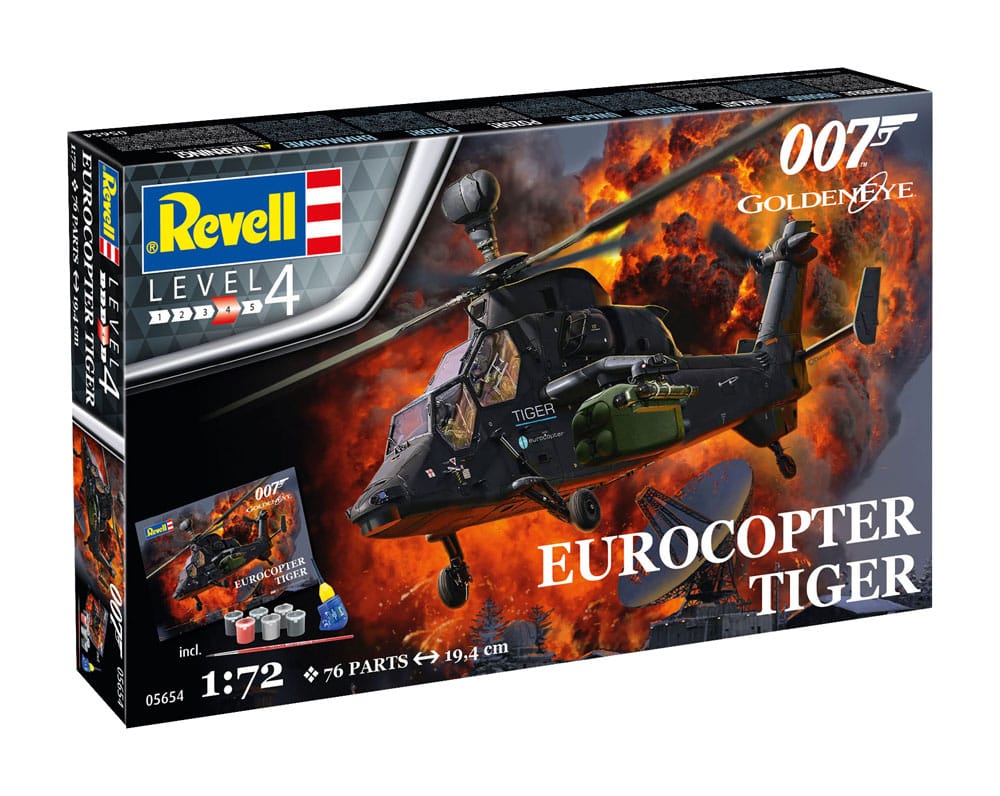 James Bond Model Kit Gift Set 1/72 Eurocopter Tiger (GoldenEye) 4009803056548