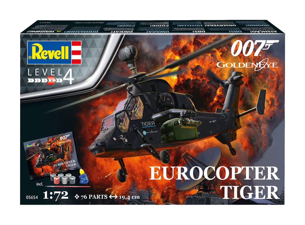 James Bond Model Kit Gift Set 1/72 Eurocopter 4009803056548