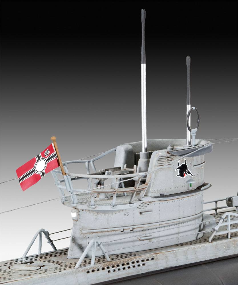 Das Boot Model Kit Gift Set 1/144 U-Boot U96 Typ VII C 40th Anniversary 46 cm 4009803056753