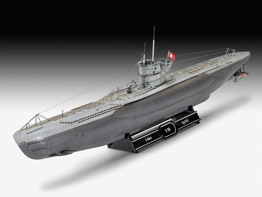 Das Boot Model Kit Gift Set 1/144 U-Boot U96 Typ VII C 40th Anniversary 46 cm 4009803056753