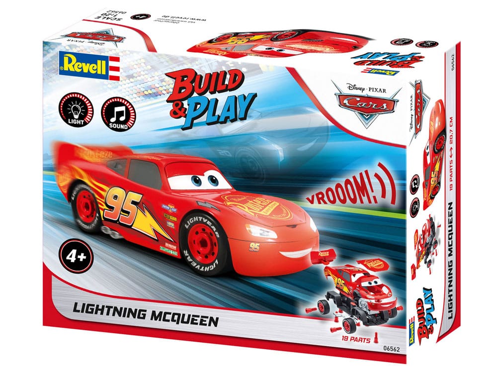 Cars Model Kit 1/20 Lightning McQueen 20 cm 4009803065625