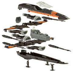 Star Wars Model Kit 1/78 Poe's X-Wing Fighter 22 cm 4009803065649