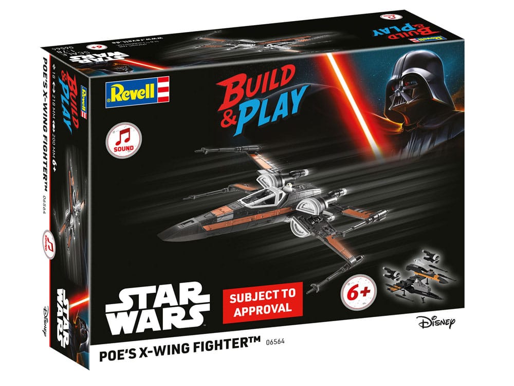 Star Wars Model Kit 1/78 Poe's X-Wing Fighter 22 cm 4009803065649