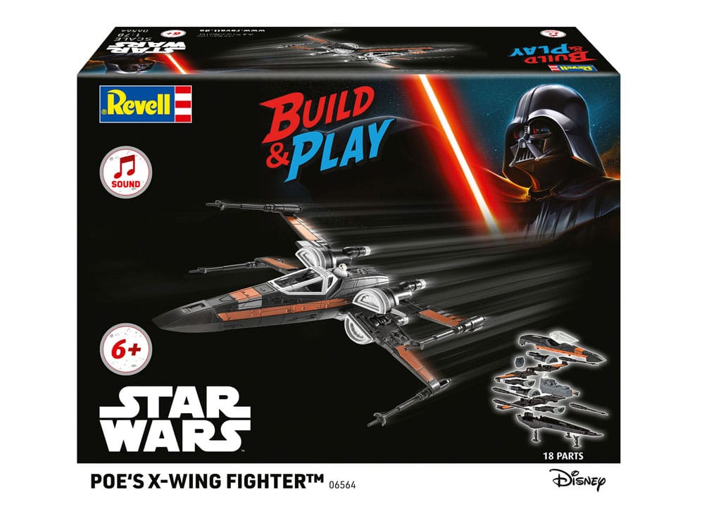 Star Wars Model Kit 1/78 Poe's X-Wing Fighter 22 cm 4009803065649