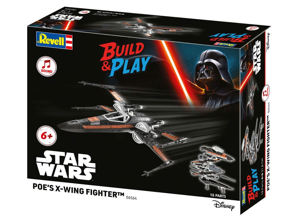 Star Wars Model Kit 1/78 Poe's X-Wing Fighter 22 cm 4009803065649