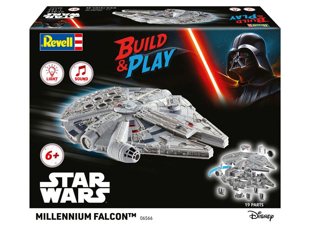 Star Wars Model Kit 1/164 Millennium Falcon 21 cm 4009803065663