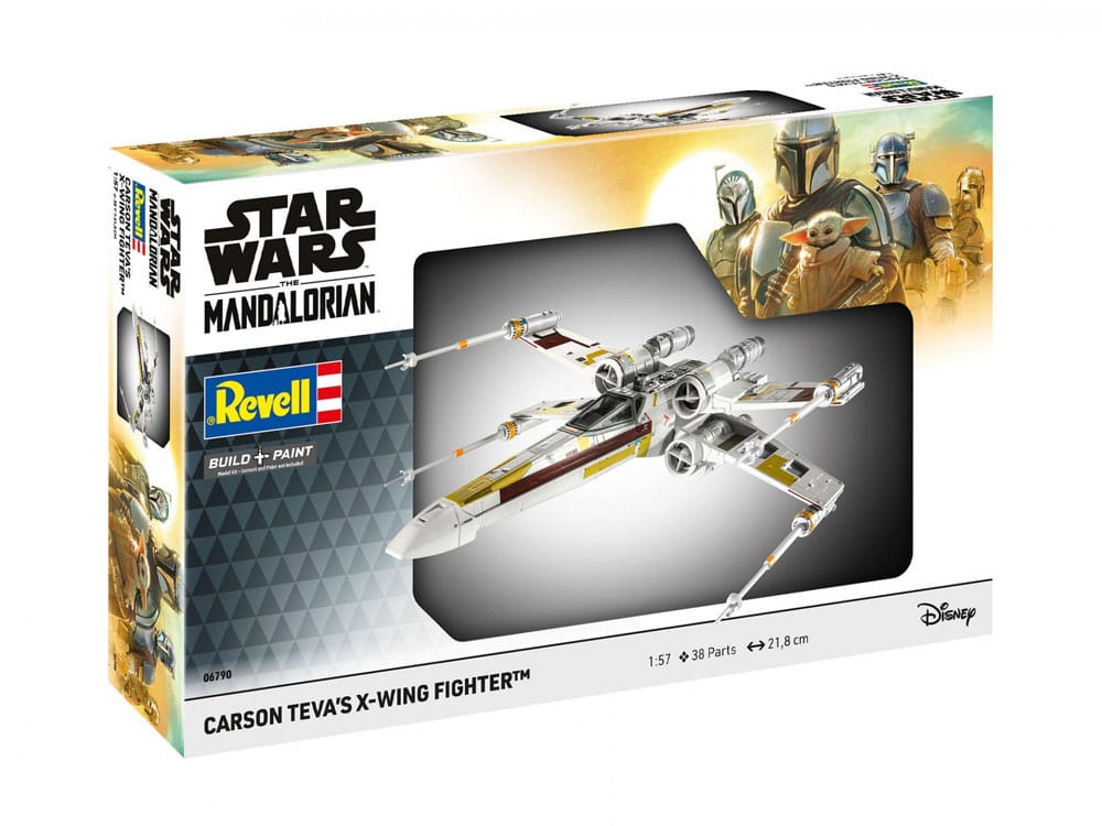 Star Wars Model Kit 1/57 Carson Teva's X-Wing Fighter 22 cm 4009803067902
