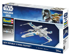 Star Wars The Mandalorian and Grogu Revell Modellbausatz 1/57 New Republic X-Wing Fighter 22 cmStar Wars The Mandalorian and Grogu Revell Model Kit 1/57 New Republic X-Wing Fighter 22 cmStar Wars The Mandalorian and Grogu Revell maquette 1/57 New Republic 4009803067919