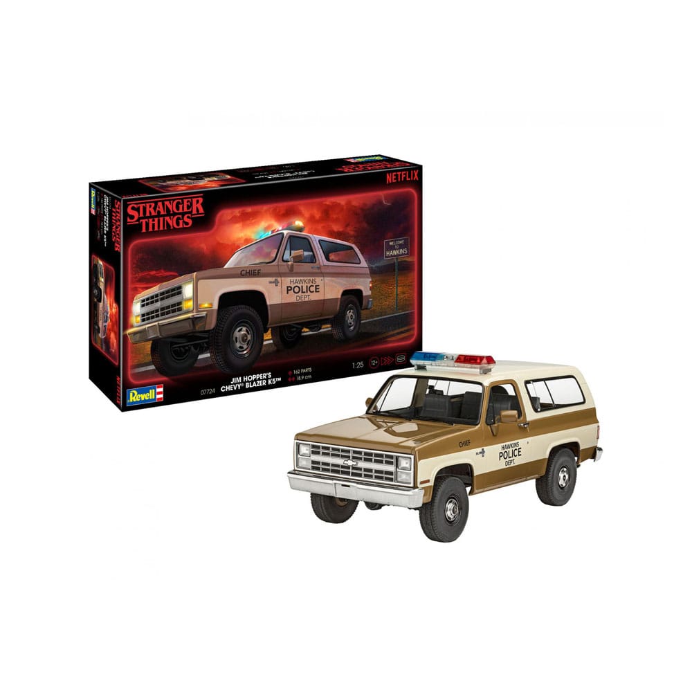 Stranger Things Model Kit 1/25 1985 Chevrolet K5 Blazer 19 cm 4009803007724