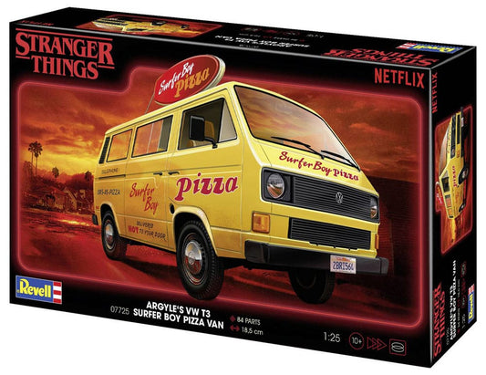 Stranger Things Model Kit 1/25 VW T3 Bus Surfer Boy 19 cm 4009803077253
