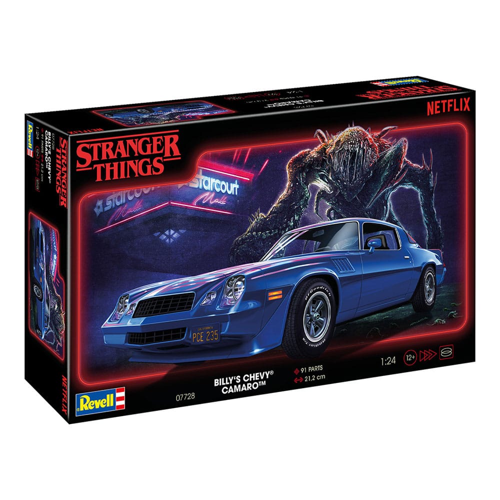 Stranger Things Model Kit 1/25 Chevy Camaro Z/28 19 cm 4009803077284