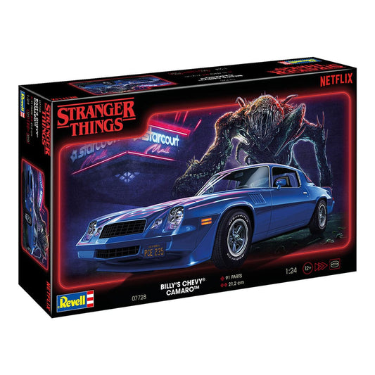 Stranger Things Model Kit 1/25 Chevy Camaro Z/28 19 cm 4009803077284