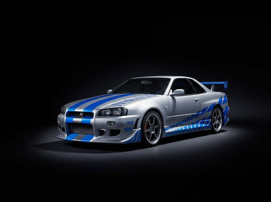 Fast & Furious Model Kit Brian's 1999 Nissan Skyline GT-R 4009803077543