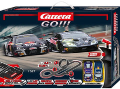 Carrera GO!!! Slot Car Track Set GT Pro Racers 4007486626225