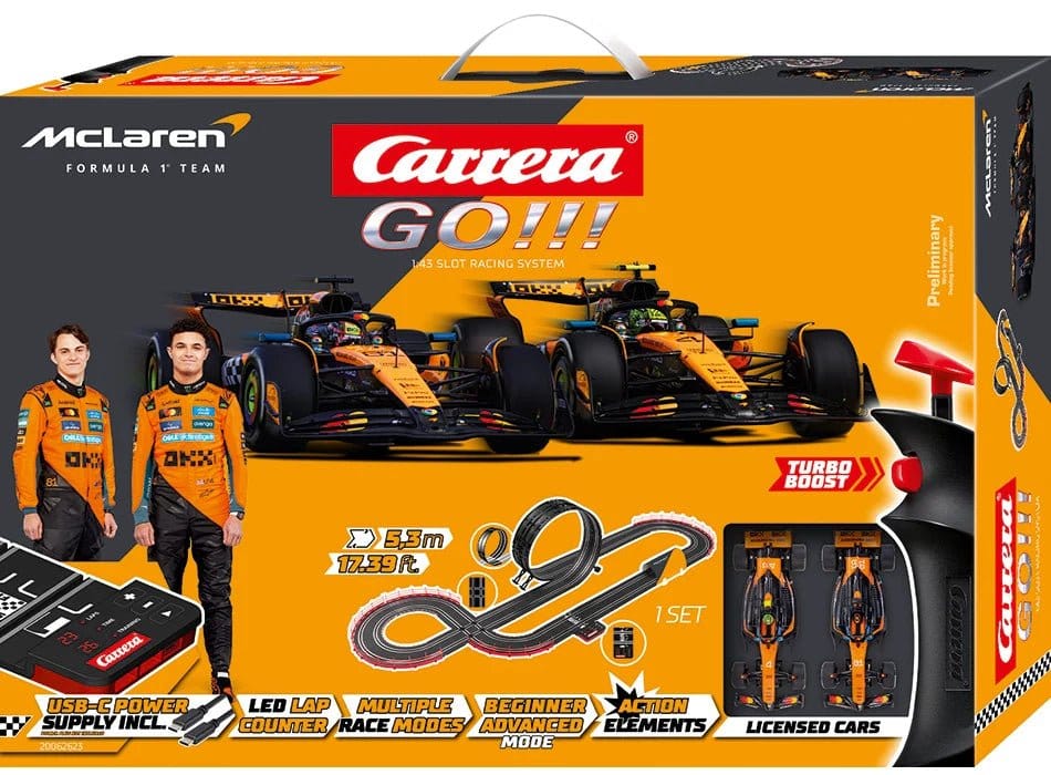 McLaren Carrera GO!!! Slot Car Track Set McLaren Racing 4007486626232