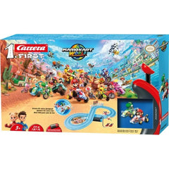 Nintendo Mario Kart Carrera First Race Track Set Mario Kart World Mario vs. Yoshi 4007486630673