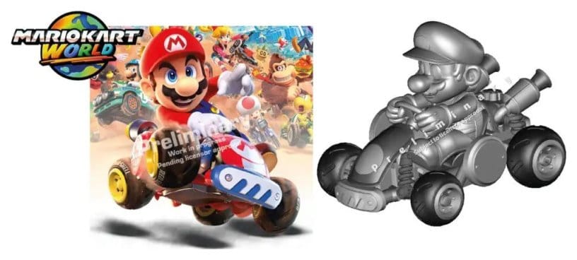 Nintendo Mario Kart Carrera RC RC Car Mario Kart World, Mario 2,4GHz 9003150160823