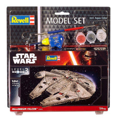 Star Wars Model Kit 1/241 Model Set Millennium Falcon 10 cm 4009803636009