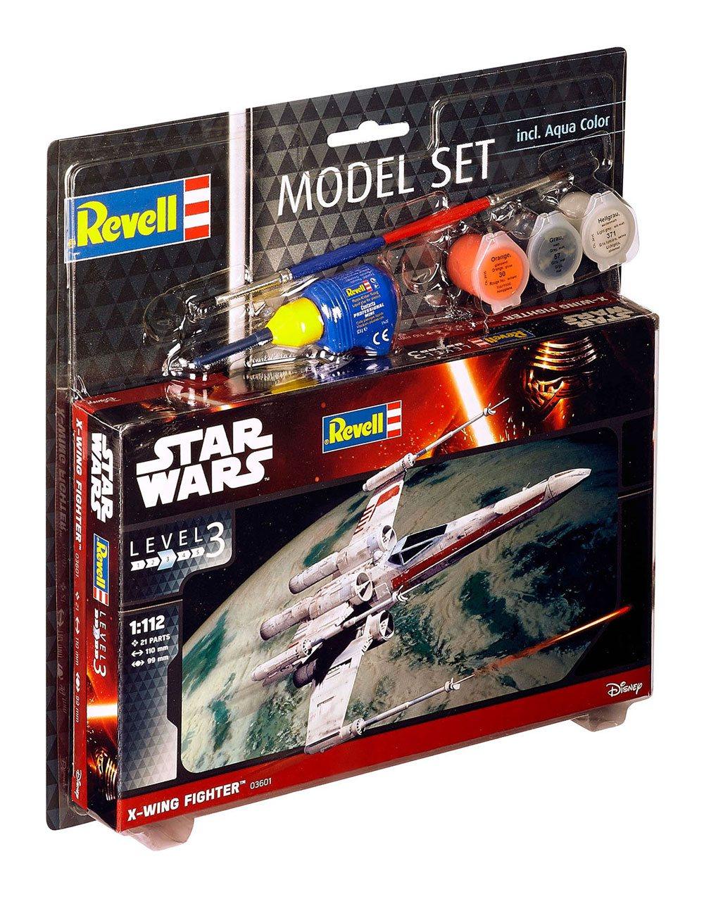 Star Wars Model Kit 1/112 Model Set X-Wing Fighter 11 cm 4009803636016