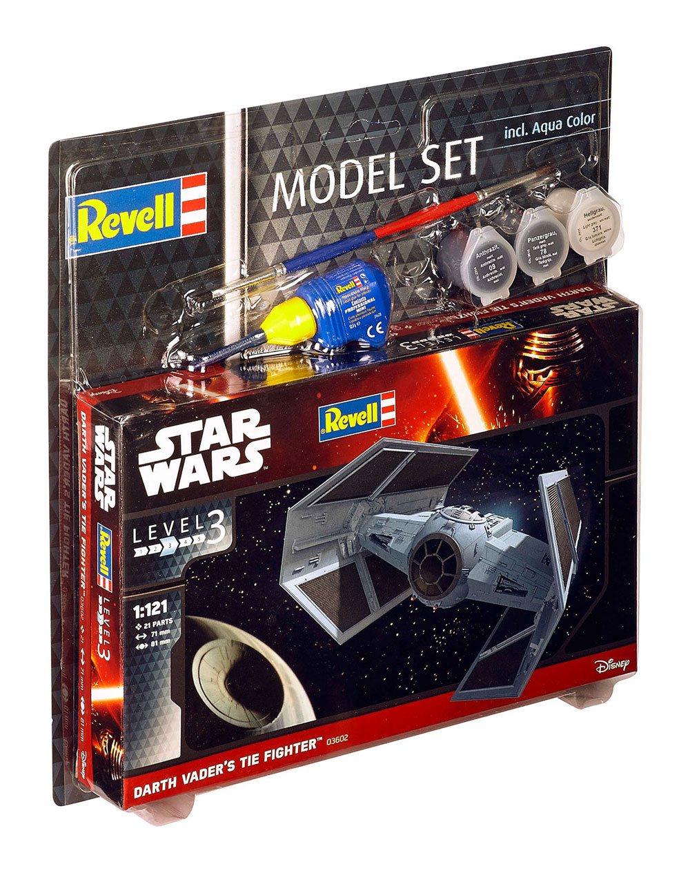 Star Wars Model Kit 1/121 Model Set Darth Vader's TIE Fighter 7 cm 4009803636023