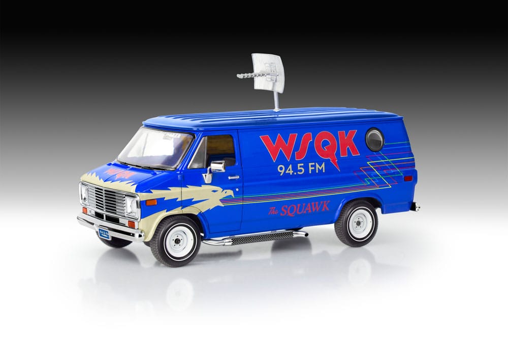 Stranger Things Model Kit 1/25 Squawk Van (Aqua Color) 21 cm 4009803167732