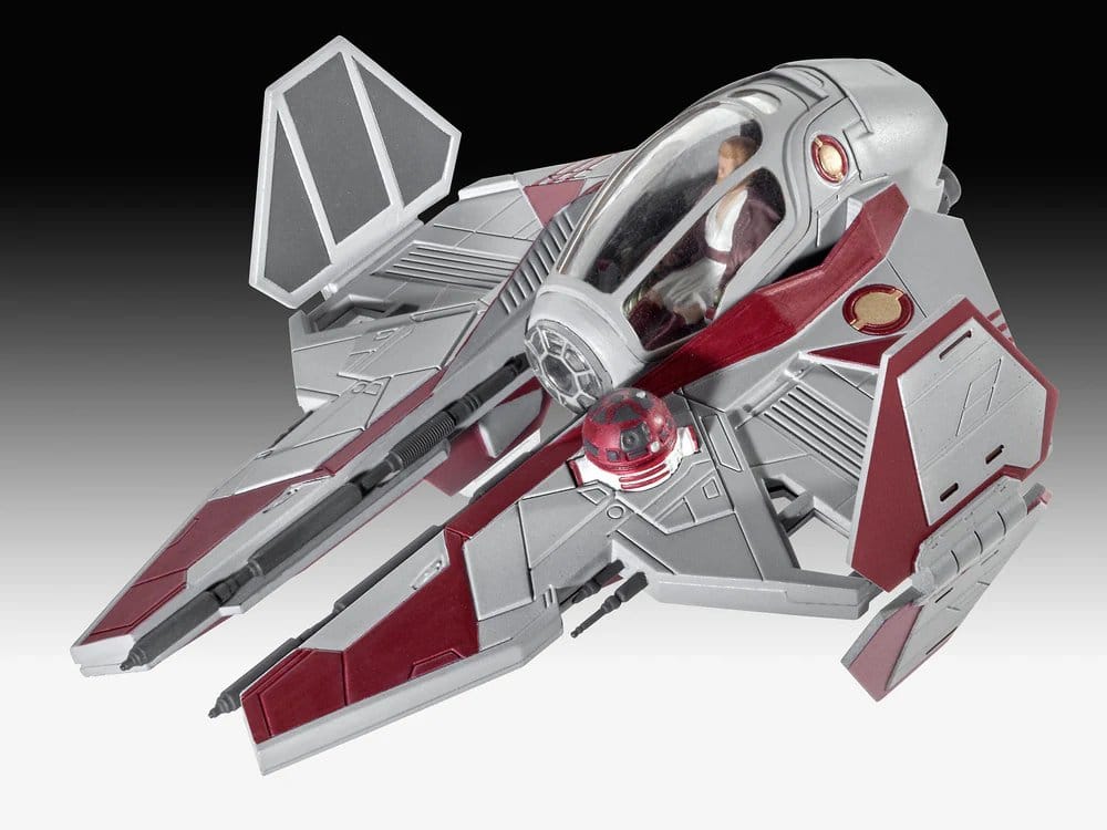 Star Wars Starter Kit Modellbausatz Obi-Wan's Starfighter 10 cmStar Wars Starter Kit Model Kit Obi-Wan's Starfighter 10 cmStar Wars Starter Kit maquette Obi-Wan's Starfighter 10 cmStar Wars Starter Kit Kit de maquetas Obi-Wan's Starfighter 10 cm 4009803373607