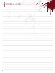 Vampire: The Masquerade 5th Edition RPG Journal Expanded Character Sheet Journal *Englische Version* 9781957311036