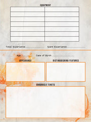 Hunter: The Reckoning 5th Edition RPG Journal Expanded Character Sheet Journal *Englische Version* 9781957311043