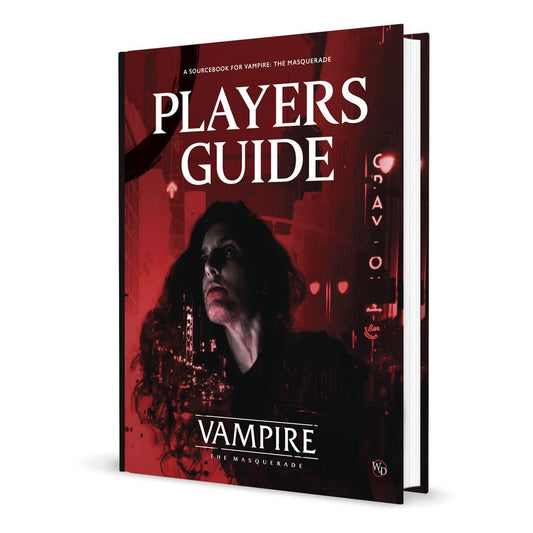 Vampire The Masquerade 5th Edition RPG book Players Guide *Englische Version* 9781957311333