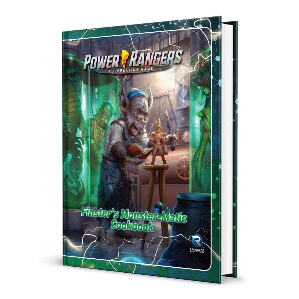 Power Rangers RPG book Finster's Monster-Matic Cookbook Sourcebook *Englische Version* 9781957311340