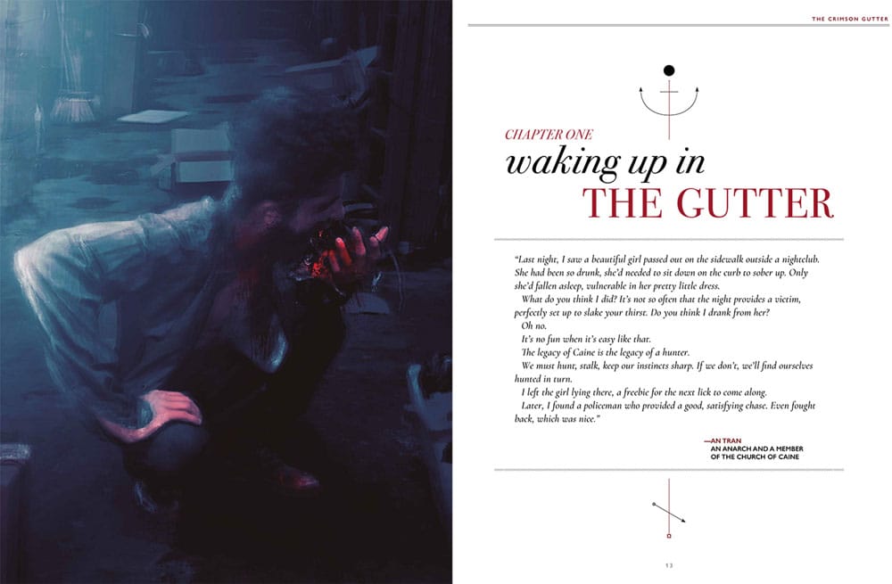 Vampire: The Masquerade 5th Edition RPG book The Crimson Gutter Chronicle Book *Englische Version* 9781957311463