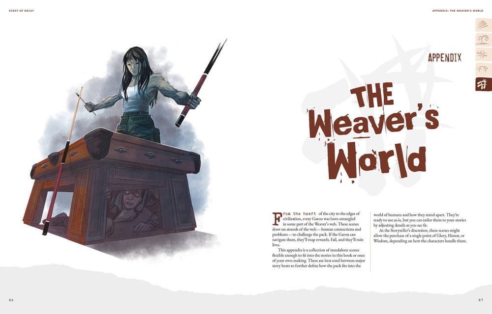 Werewolf: The Apocalypse 5th Edition RPG book Scent of Decay Chronicle *Englische Version* 9781957311494