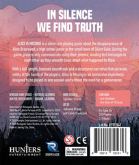 Alice is Missing RPG Silent Role Playing Game *Englische Version* 0810011721616