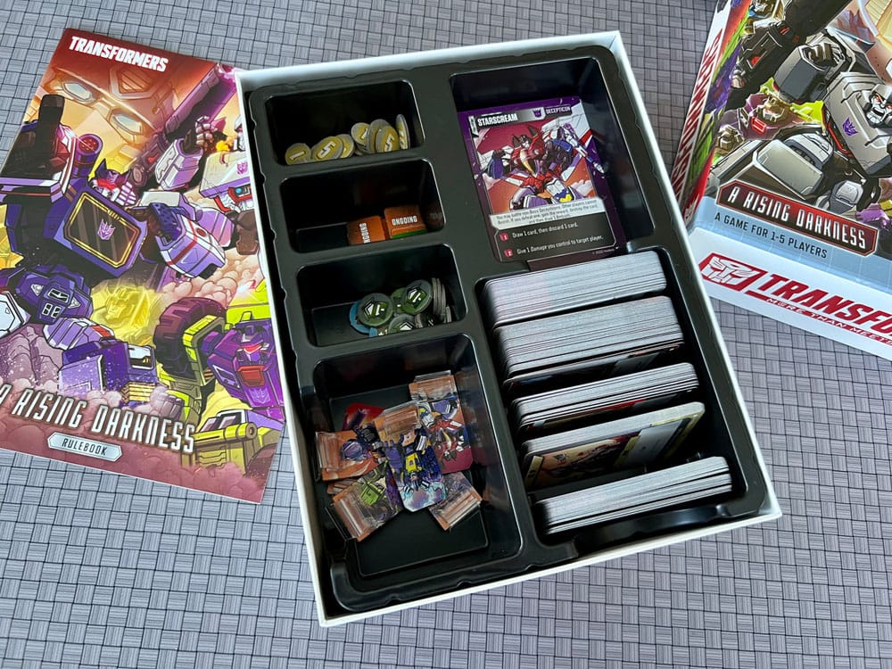 Transformers card game Deck-Building A Rising Darkness *Englische Version* 0810011723429