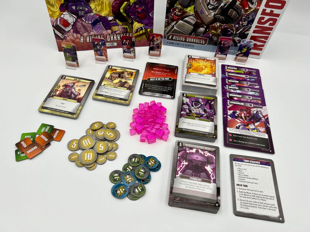 Transformers card game Deck-Building A Rising Darkness *Englische Version* 0810011723429