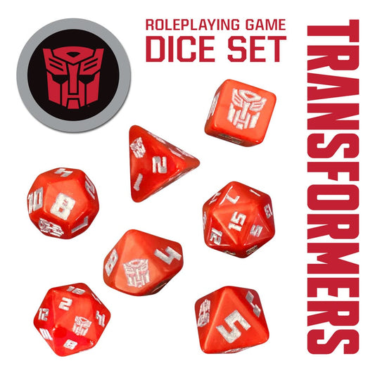 Transformers RPG Dice Set 0810011723801