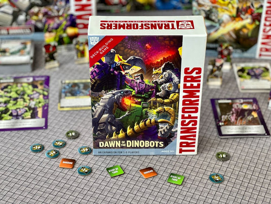 Transformers card game Deck-Building Dawn of the Dinobots Expansion *Englische Version* 0810011724204