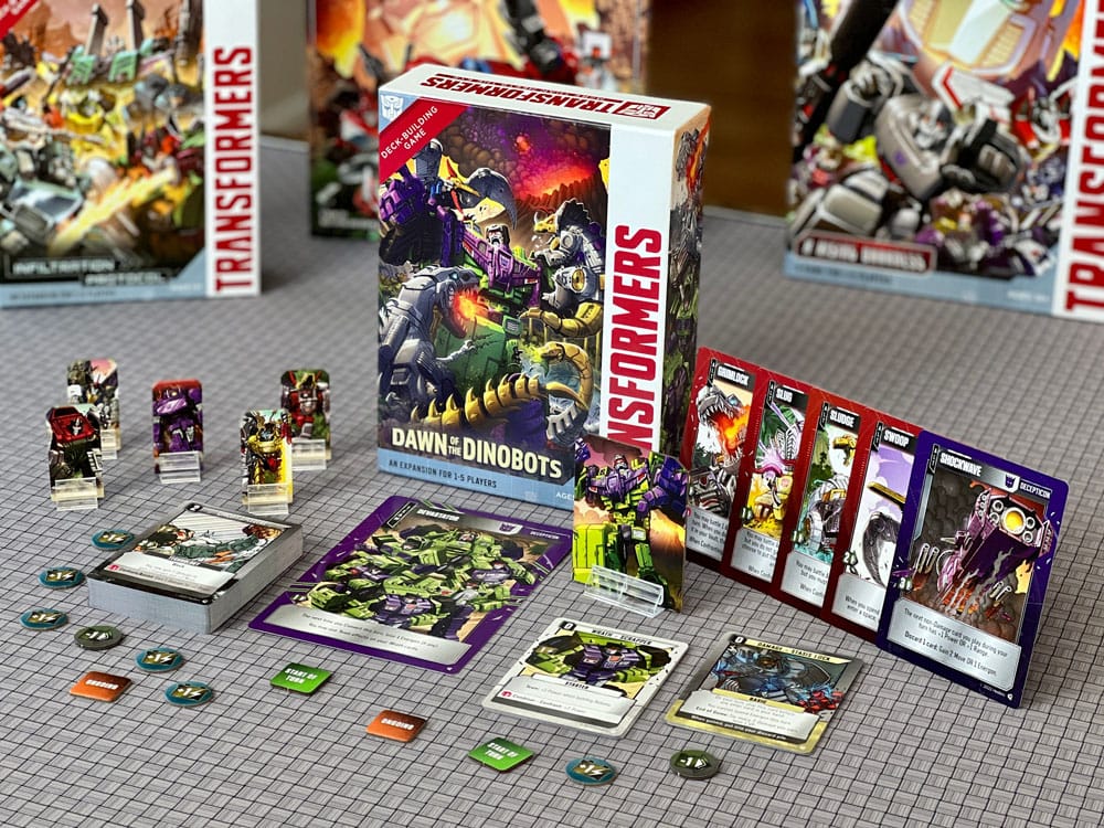 Transformers card game Deck-Building Dawn of the Dinobots Expansion *Englische Version* 0810011724204