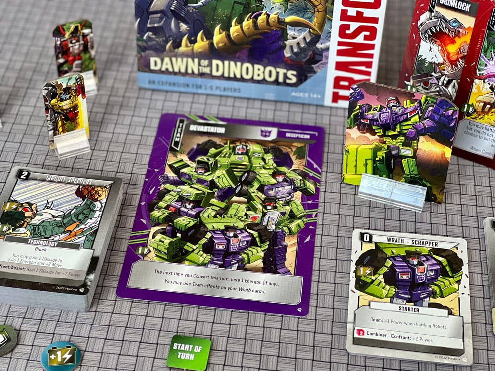 Transformers card game Deck-Building Dawn of the Dinobots Expansion *Englische Version* 0810011724204