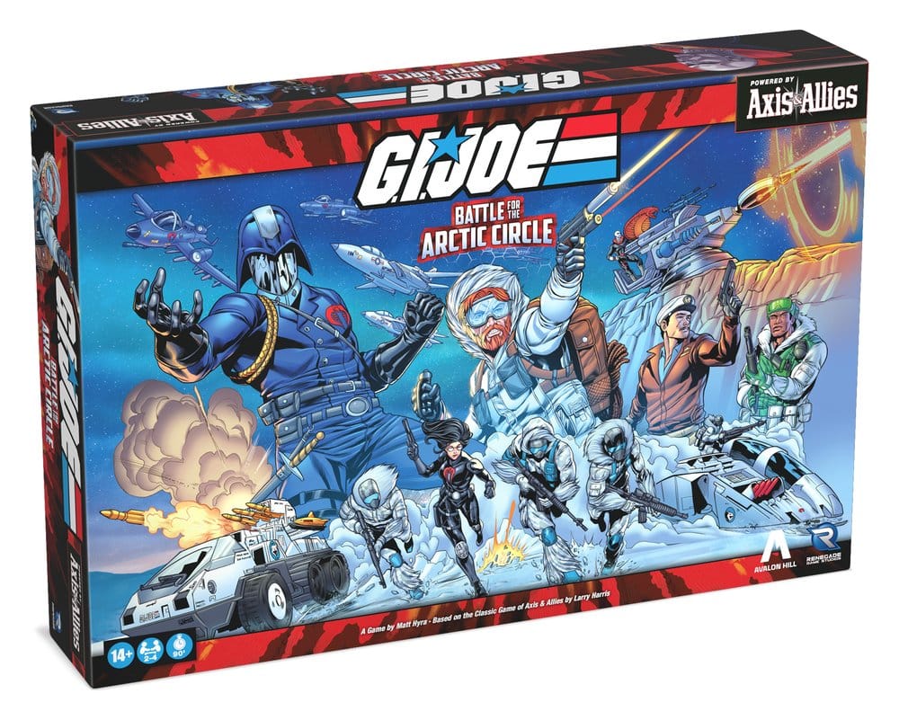 G.I. Joe board game Battle for the Arctic Circle powered by Axis & Allies *English Version* 0810011726673