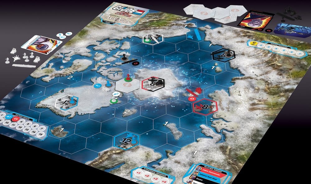 G.I. Joe board game Battle for the Arctic Circle powered by Axis & Allies *English Version* 0810011726673