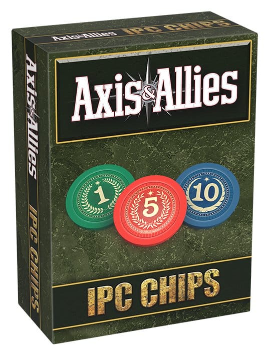 Avalon Hill board game Axis & Allies: IPC Chips Extension 0810011726918