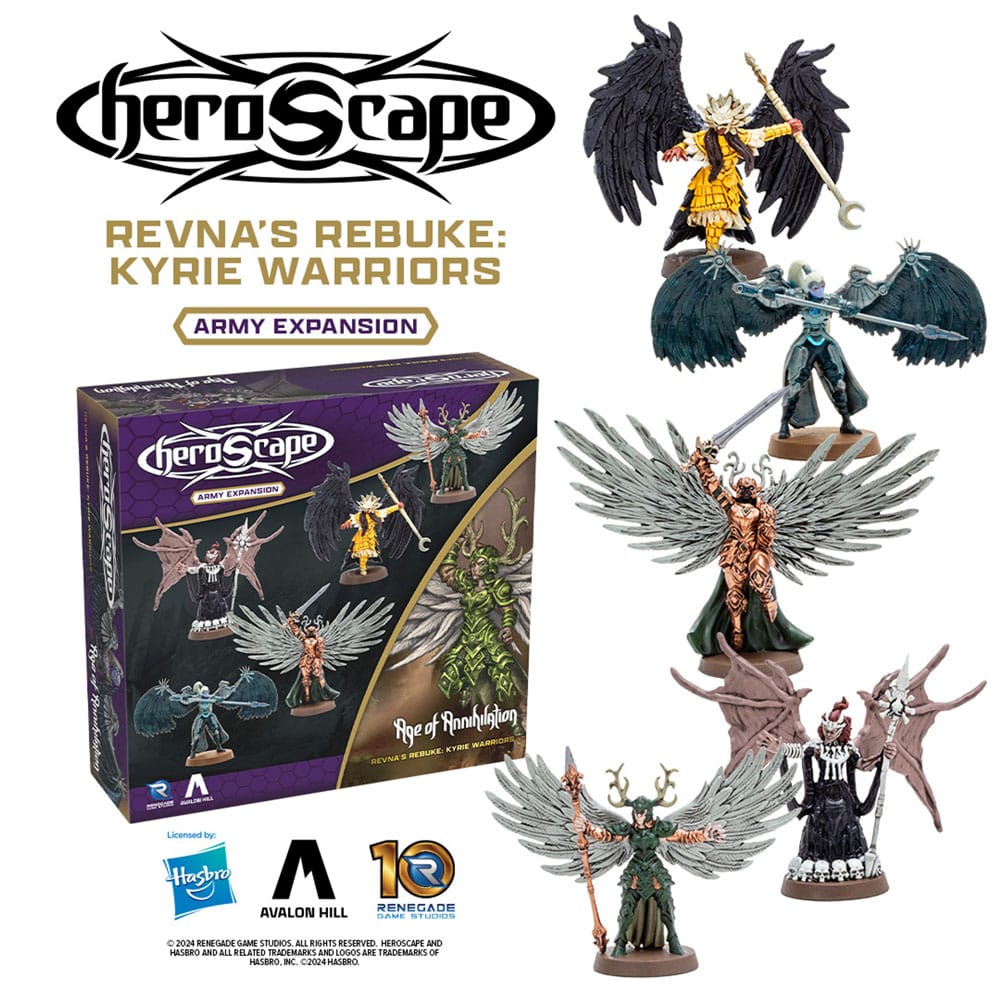 Heroscape Expansion Revna's Rebuke: Kyrie Warriors Army *English Version* 0810011726987