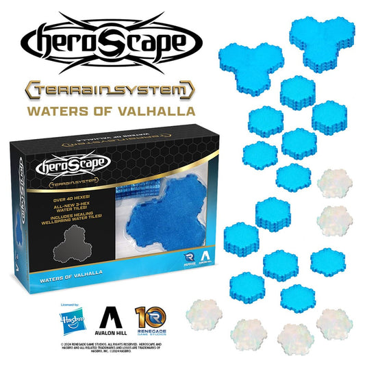 Heroscape Expansion Waters of Valhalla Terrain *English Version* 0810011727212