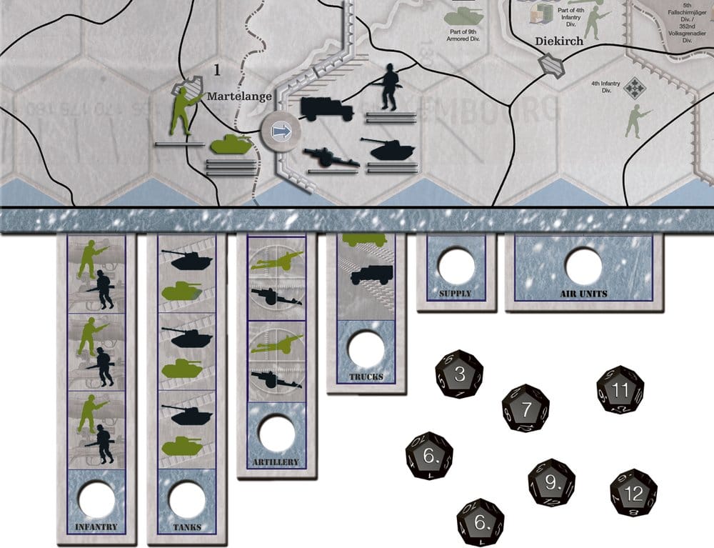 Avalon Hill board game Axis & Allies: Battle of the Bulge *English Version* 0810011727298