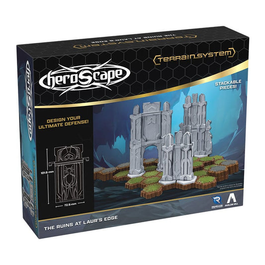 Heroscape Terrain Expansion The Ruins at Laur's Edge  *English Version* 0810011727557