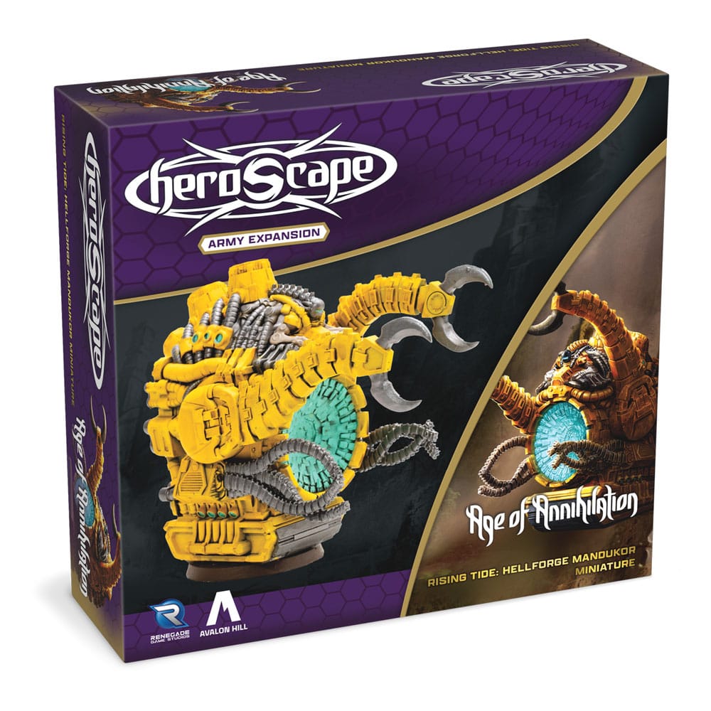 Heroscape Expansion Rising Tide - Hellforge Mandukor Army *English Version* 0810011727656