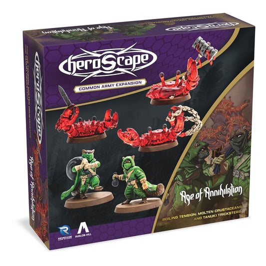 Heroscape Army Expansion Boiling Tension: Molten Crustaceans & Tanuki Tricksters *English Version* 0810011727960
